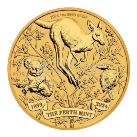 100 Dollari - 125° anniversario Perth Mint